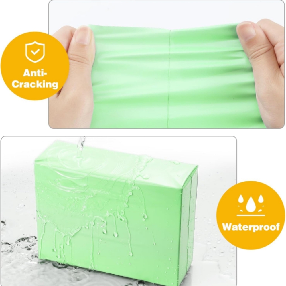 25 Poly Mailers 10x13‎ Lite Green Packing Shipping Bags Mailing Envelopes - Picture 3 of 3